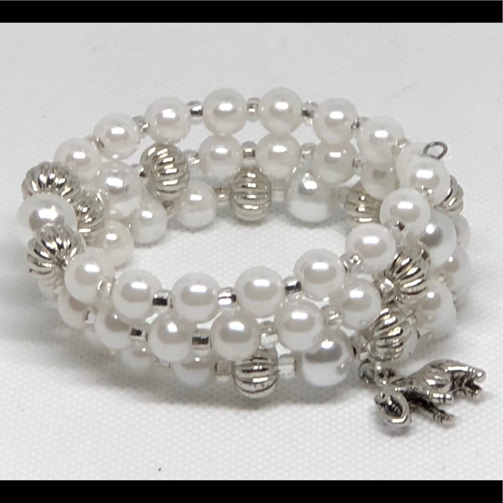 Memory wire bracelet